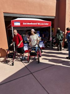 Medicare information booth