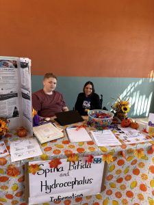 Spina Bifida and Hydrocephalus information table