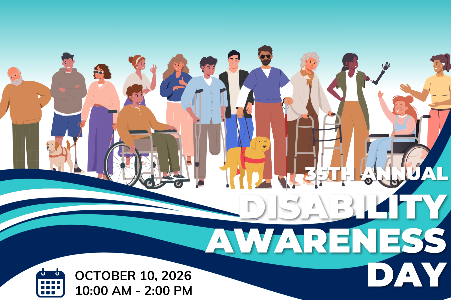 Disability Awareness Day: October 10, 2026 ? 10:00 am - 2:00 pm